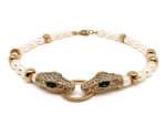 Kissing Snakes Choker
