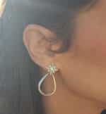 Crystal drop Earrings - Image 2