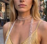 Crystal long Necklace - Image 4